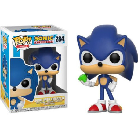 FUNKO POP Sonic con Esmeralda 284 - 889698201476