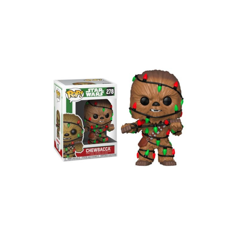 FUNKO POP Chewbacca 278 - Star Wars Navidad - 889698338868