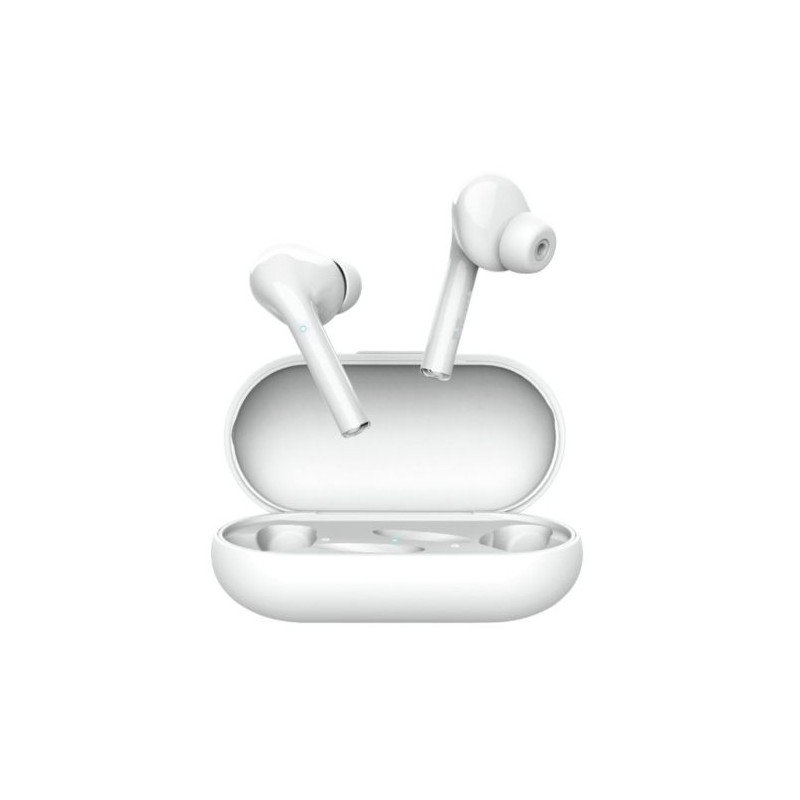 Auriculares Inalámbricos TRUST Nika Touch 23703 - BT 5.0 · Micro USB · Estuche de Carga · Blanco