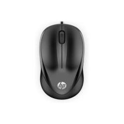 Ratón con Cable HP 4QM14AA - USB · 1200DPI · Negro
