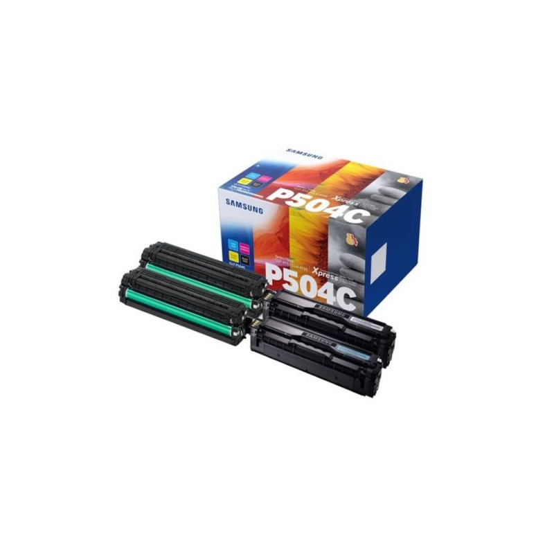 Toner Original SAMSUNG CLP504 BK+C+M+Y - SU400A [PAG-2500]