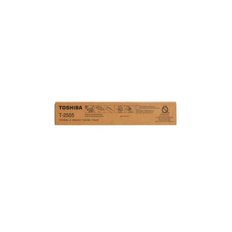 Toner Original TOSHIBA T-2505E Negro - 6AJ00000187 [PAG-12000]