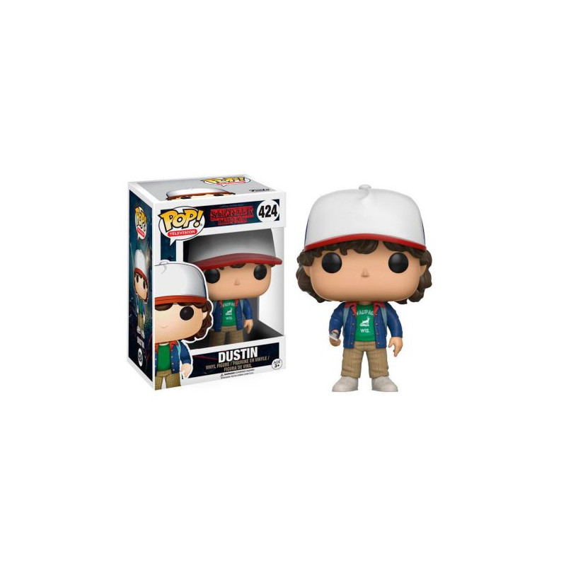 FUNKO POP Dustin 424 - Stranger Things - 889698133234