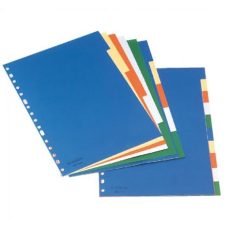 Separados de Archivador ESSELTE 11709 - A4 · 5 Colores · 5 Unidades