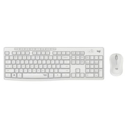 Pack Inalámbrico LOGITECH Silent Touch MK295 920-009822 - USB · Teclado y Ratón · 10m · Blanco