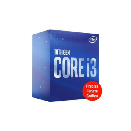 Procesador INTEL CORE i3-10100F DDR4 3.60GHz Caché 6MB - BX8070110100F