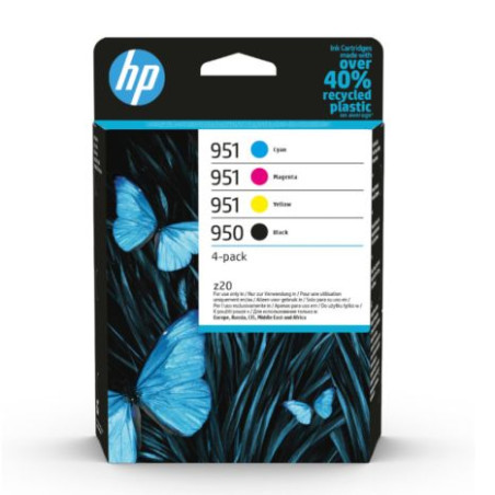 Pack Cartucho Original HP 950/951 BK+C+M+Y - 6ZC65AE [ML-24][PAG-1000]