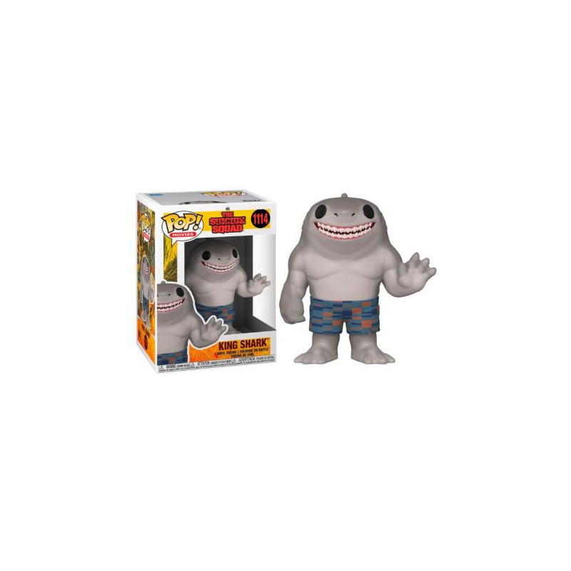 FUNKO POP Rey Shark 1114 - El Escuadrón Suicida - 889698560191