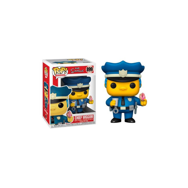 FUNKO POP Jefe Wiggum 899 - Los Simpson - 889698529464