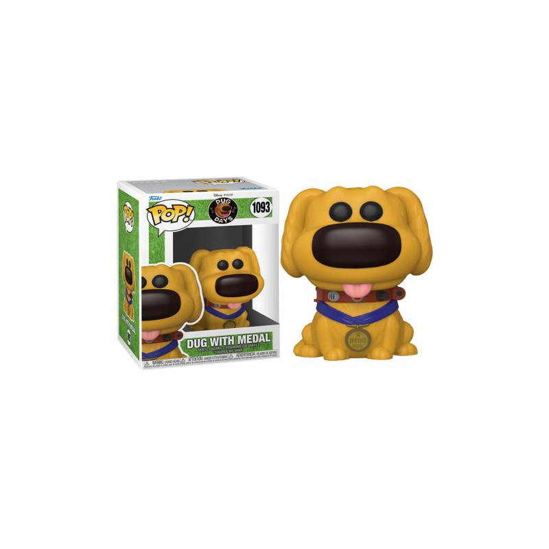 FUNKO POP Dug con Medalla 1093 - UP - 889698573856