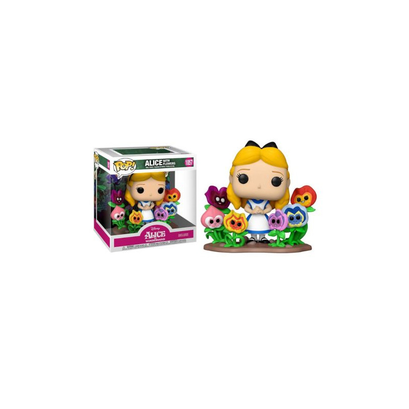 FUNKO POP Alicia con Flores 1057 - Alicia en el País de las Maravillas - 889698557337