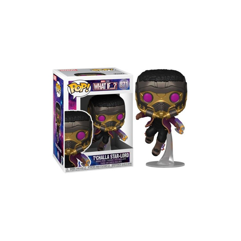 FUNKO POP T'Challa Star-Lord 871 - What if..?  - 889698558129