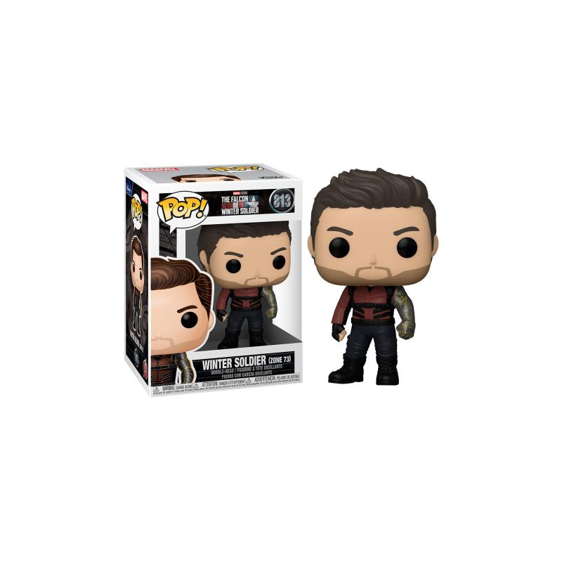 Muñeco FUNKO POP Marvel Faclon y el Soldado de Invierno 813 Soldado de Invierno Zona 73 - 889698516297