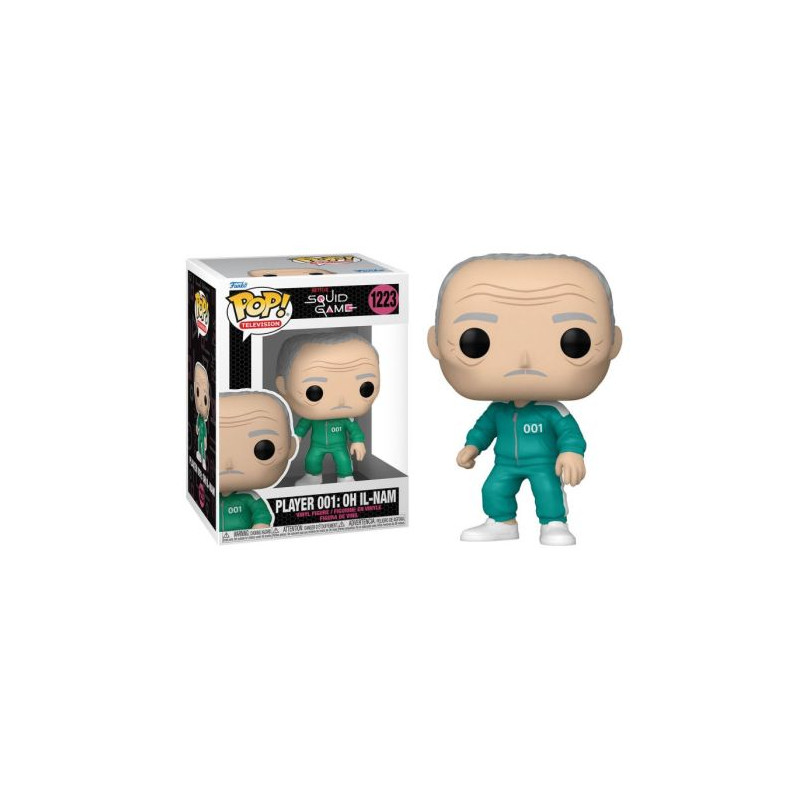 FUNKO POP Jugador 001: il-Nam 1223 - El Juego del Calamar - 889698647960