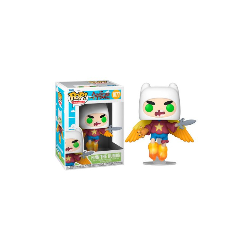 FUNKO POP Finn el Humano 1077 - Hora de Aventuras - 889698577878