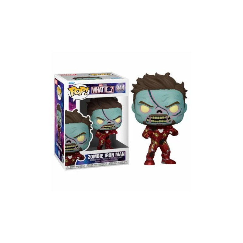 FUNKO POP Iron Man Zombie 944 - What if..? - 889698573795