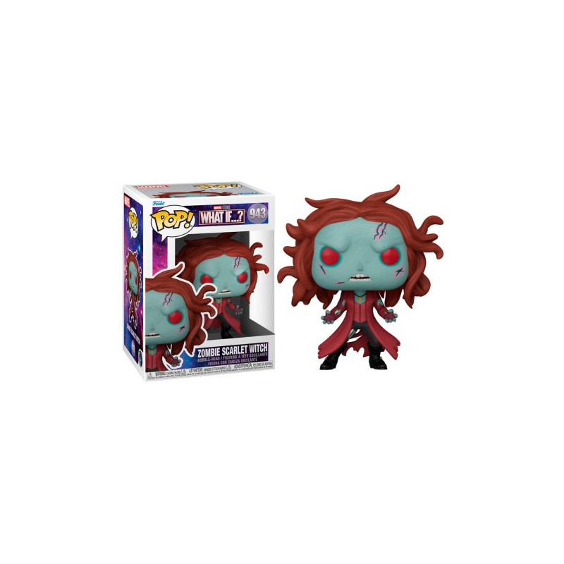 FUNKO POP Zombie Escarlata 943 - What if..? - 889698573788