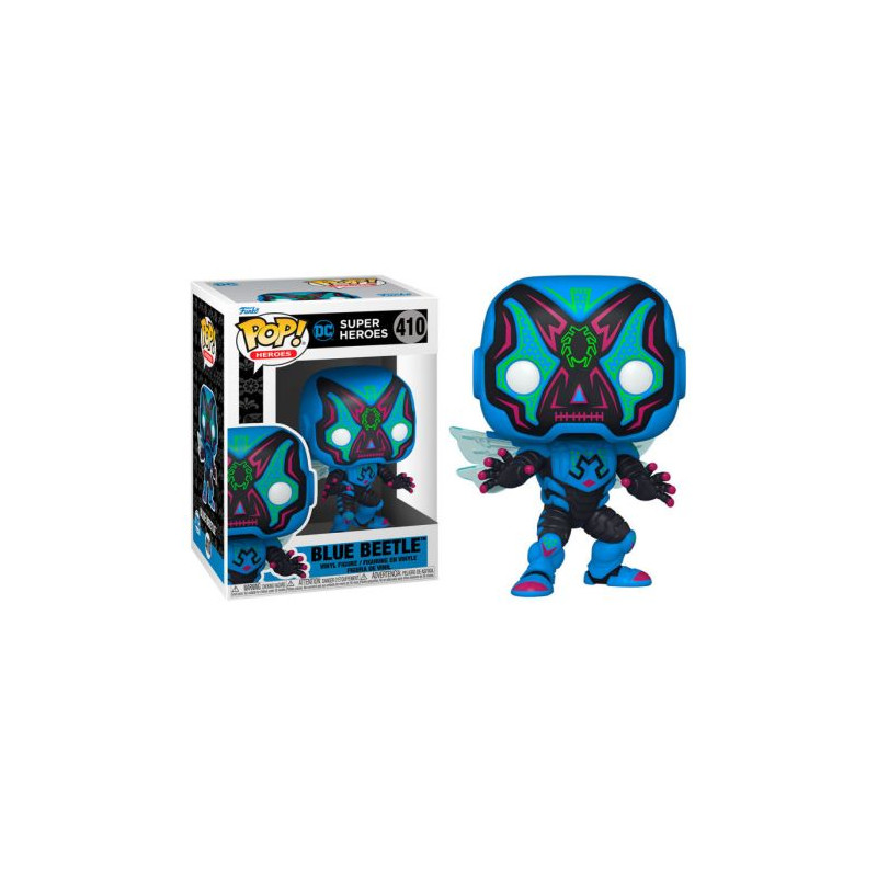FUNKO POP Escarabajo Azul 410 - Súper Héroes Halloween  - 889698574143