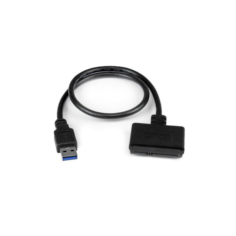 Adaptador USB 3.0 a SATA III · Negro