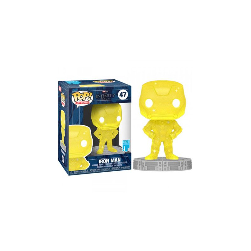 FUNKO POP Iron Man Gema de la Mente 47 - Infinity - 889698576178