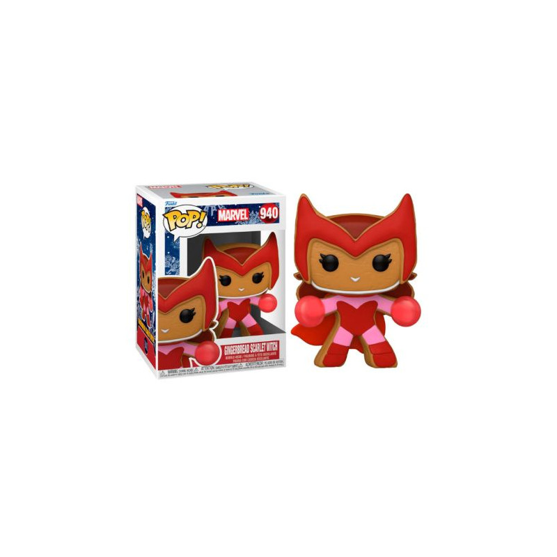FUNKO POP Bruja Escarlata Galleta de Jengibre 940 - Marvel - 889698571296