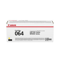 Toner Original CANON 064 Amarillo - 4931C001 [PAG-5000]