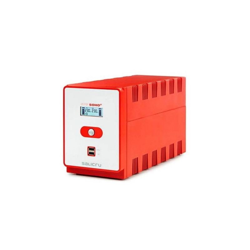 SAI SALICRU SPS 1200 647CA000010 - 720W · 1200VA · 6xSchuko · Rojo