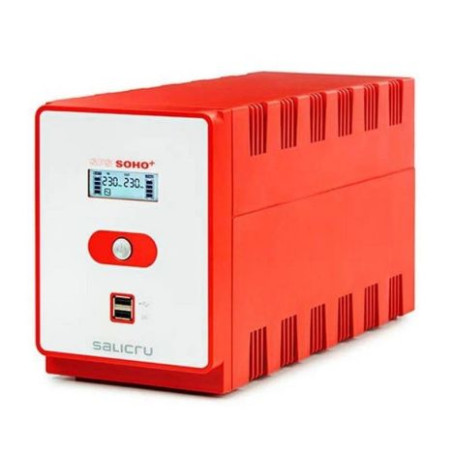 SAI SALICRU SPS 1200 647CA000010 - 720W · 1200VA · 6xSchuko · Rojo