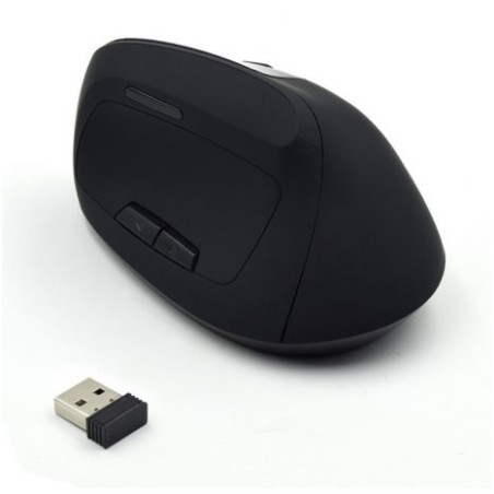 Ratón Inalámbrico Ergonómico EWENT EW3158 - USB · 16000DPI · Negro