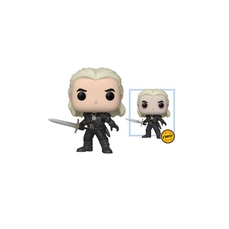 FUNKO POP Geralt 1192 - The Witcher Opción Chase Aleatoria - 889698578141