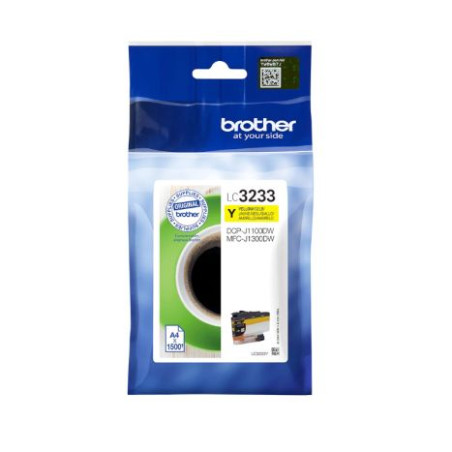 Cartucho Original BROTHER LC3233 Amarillo - LC3233Y [PAG-1500]