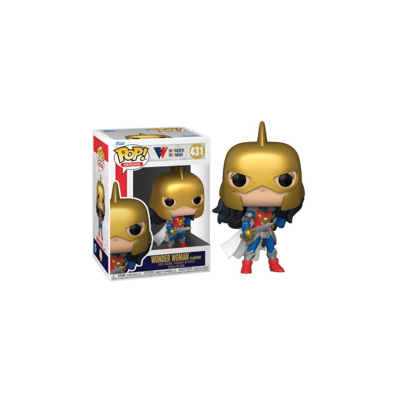 FUNKO POP Wonder Woman Punto de Inflamabilidad 431 - WW80th - 889698549943