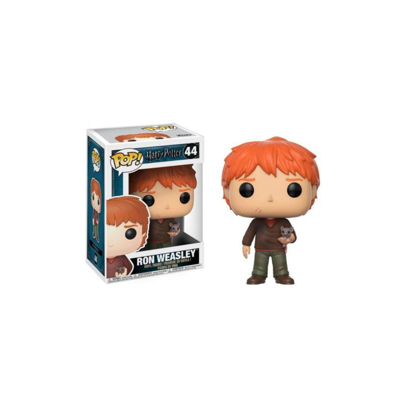 FUNKO POP Ron Weasley con Scabbers 44 - Harry Potter - 889698149389