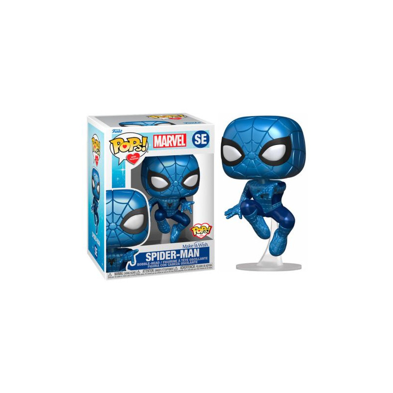 FUNKO POP Spider-Man Metálico SE - Marvel - 889698636759