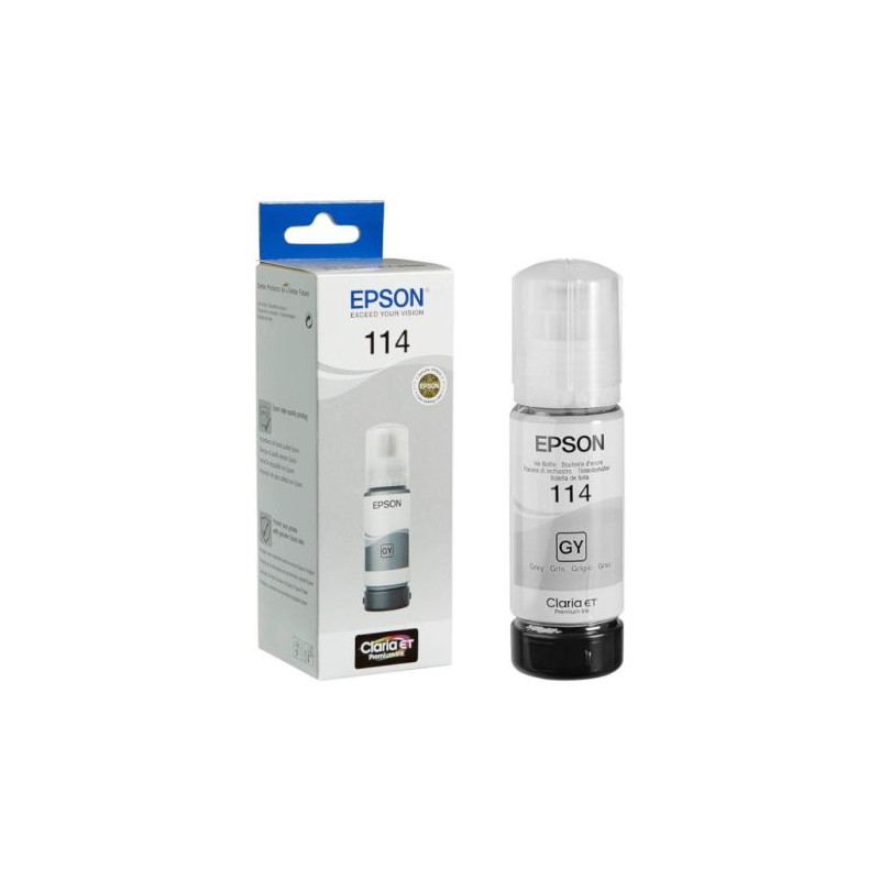 Cartucho Original EPSON 114 Gris - C13T07B540 [ML-70]