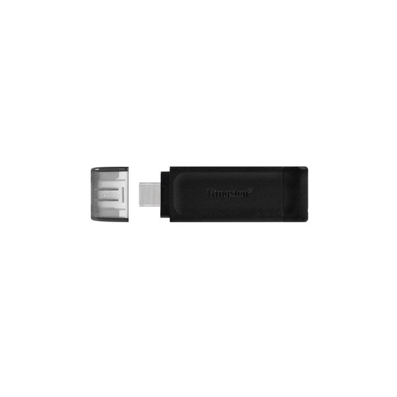 Pendrive KINGSTON Data Traveler DT70/64GB - 64GB · USB-C · Negro