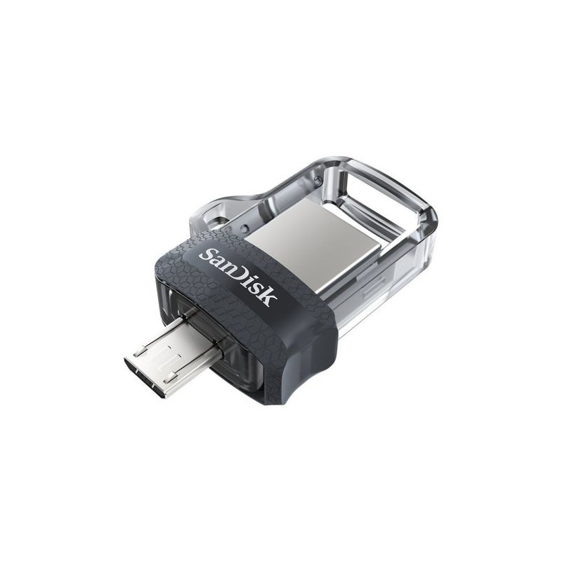Pendrive SANDISK Dual Ultra SDDD3-032G-G46 - 32GB · USB 3.0 · Negro