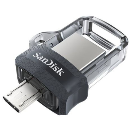Pendrive SANDISK Dual SDDD3-128G-G46 - 128GB - USB 3.0 · Negro