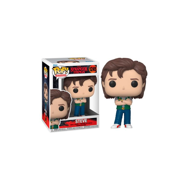 FUNKO POP Steve 1245 - Stranger Things - 889698623988
