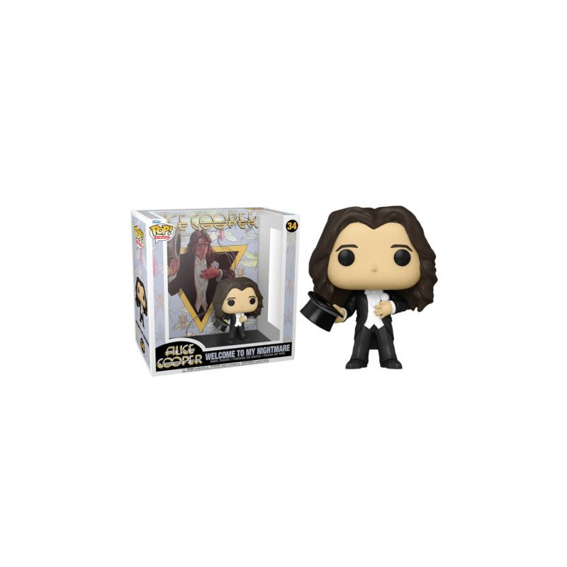 FUNKO POP Bienvenido a mi Pesadilla 34 - Alice Cooper - 889698640381