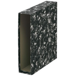 Funda de Archivador DOHE 09141 - Folio · Lomo Ancho · Negro Jaspeado