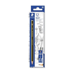 Lápiz STAEDTLER 120-1 - Noris B · 12 Unidades