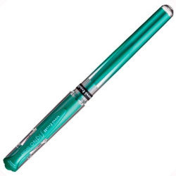 218941000 UNIBALL ROLLERBALL SIGNO BROAD UM-153 1.0MM VERDE METÁLICO