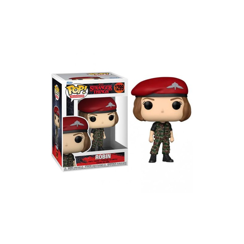 FUNKO POP Hunter Robin 1299 - Stranger Things - 889698656351