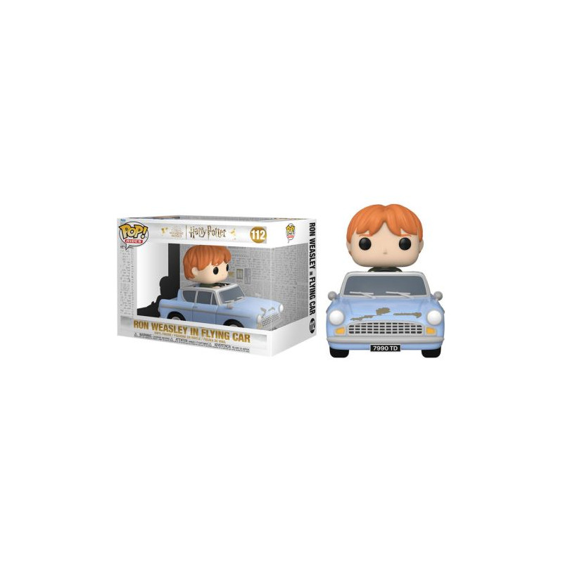 FUNKO POP Ron Weasley en Coche 112 - Harry Potter - 889698656542