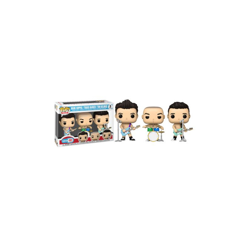 Pack 3 FUNKO POP Blink-182 - 889698678377