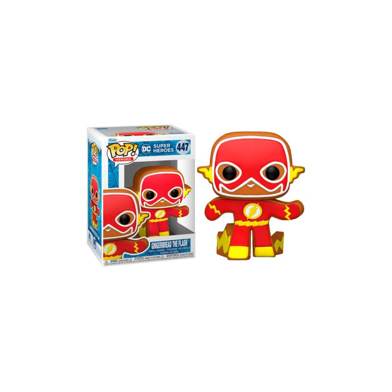 FUNKO POP The Flash Galleta de Jengibre 447 - Súper Héroes - 889698643238