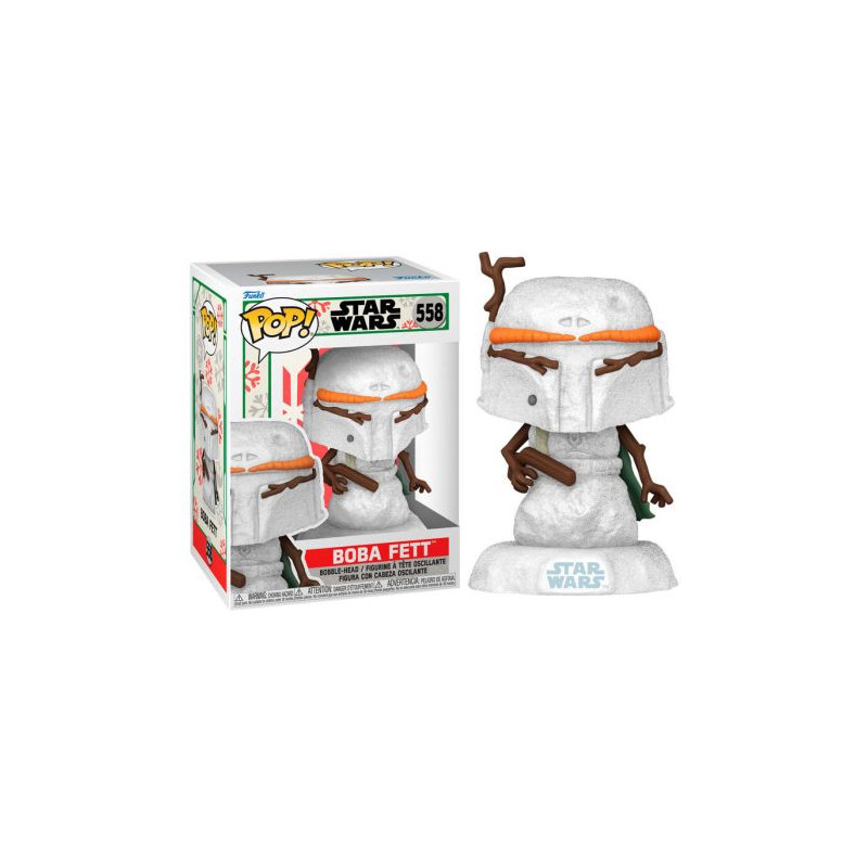 FUNKO POP Boba Fett 558 - Star Wars Navidad - 889698643344