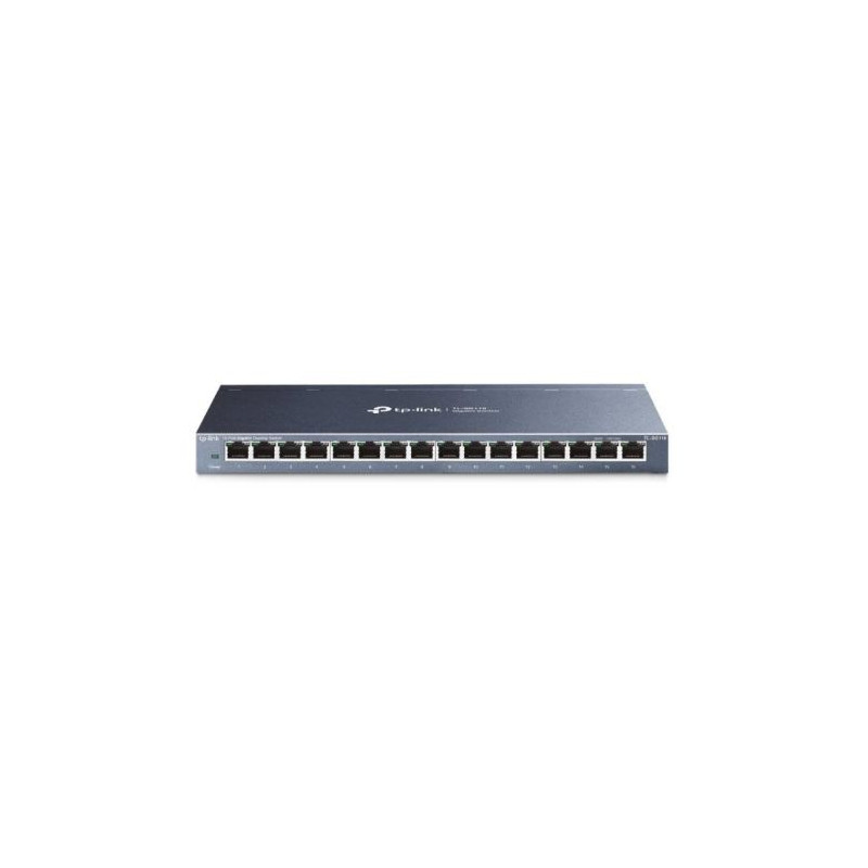 Switch de Red TP-LINK TL-SG116 - 16 Puertos RJ45 · MDI/MDIX