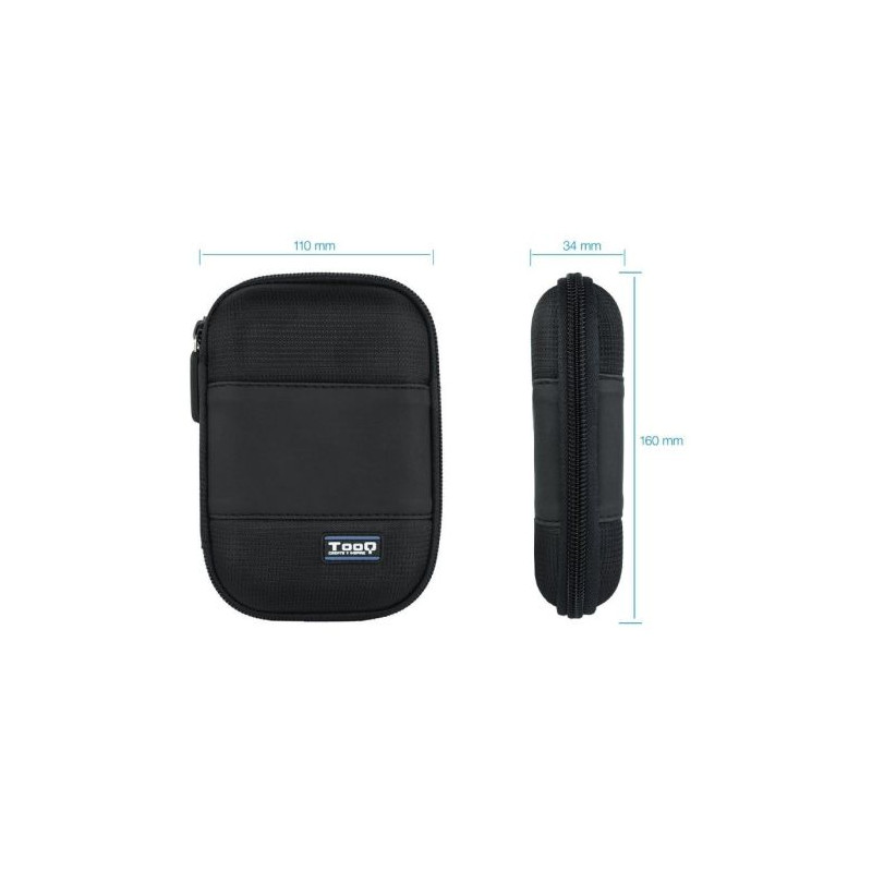 Funda para Disco Duro TOOQ TQBC-E2501 - 2.5 · Negro